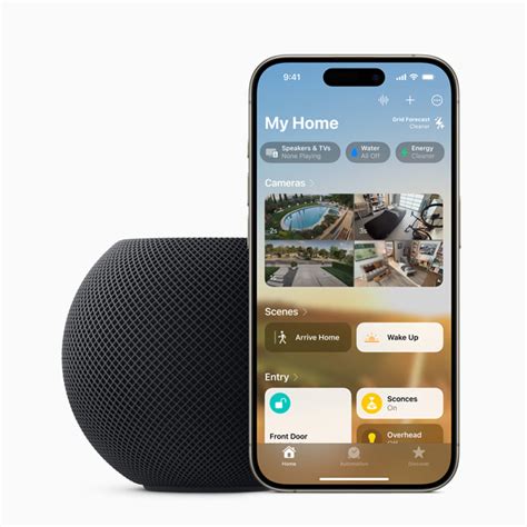 Apple introduces HomePod mini in midnight - Apple (IN)