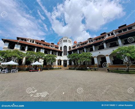 Lawang Sewu is a Historic Colonial Building in Semarang, Indonesia Stock Photo - Image of ...