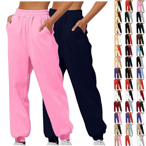QATAINLAV Women Sweatpants with Pockets Baggy Cinch Bottom Track Pant 2 ...