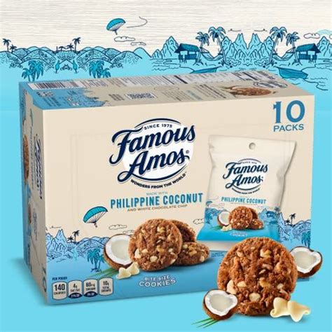 Buy Famous Amos Cookies, Philippine Coconut and White Chocolate Chip ...
