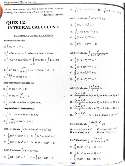 Image result for Integral Calculus Problems
