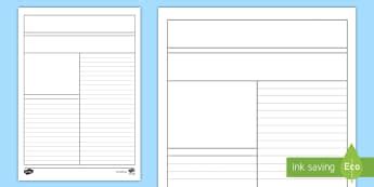 Newspaper Template & Reports - KS2 Resources