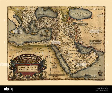 This Map Shows the Middle East Around 1600