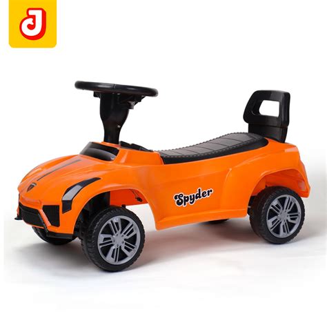Jammbo Dash Kids Manual Car - Orange (Age 2-5)