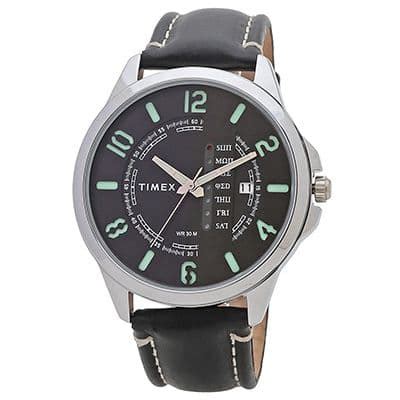 Timex Men Black Printed Analogue Watch TWEG16502 Price, Specifications ...