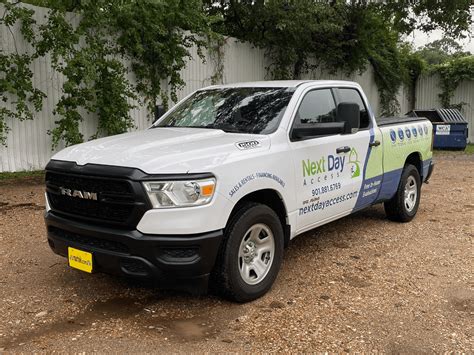 Dodge Half Pickup Truck Graphic - RAM 1500 Wrap - Car Wrap