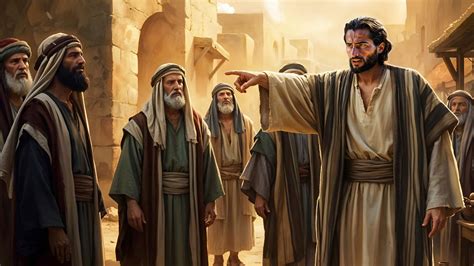 Jesus Denounces the Pharisees