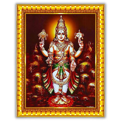 Buy Pavan Photo Laminations Lord Dhanwantari Dhanvantari Bhagwan ...
