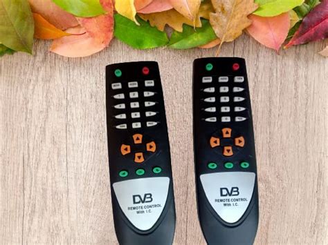 Unbreakable Remote DD Free Dish-DVB DTH Box -Black - Pack of 2 ...