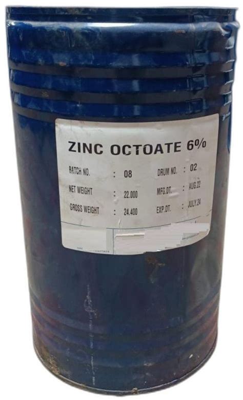 Wholesale Zinc Octoate Supplier,Zinc Octoate Exporter from Kolkata India