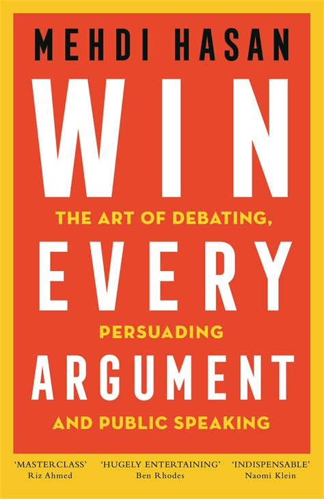 Mehdi Hasan shares strategies for winning every argument