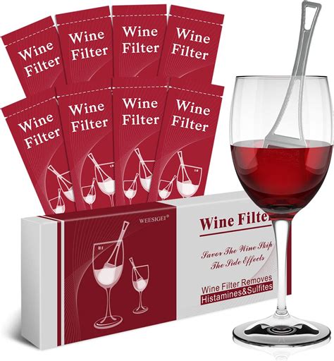 Amazon.com: VINOFILT Wine Wand Sulfite Purifier: Wine Filters Remover Histamines Sulfite - 8 ...