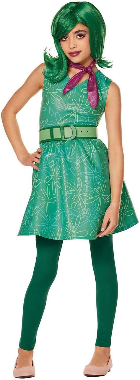 Spirit Halloween Inside Out 2 Kids Disgust Dress India | Ubuy