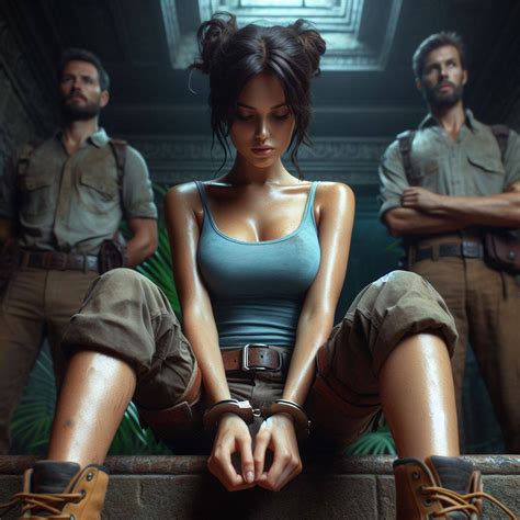 Lara croft In trouble by 1337MONKI1337 on DeviantArt