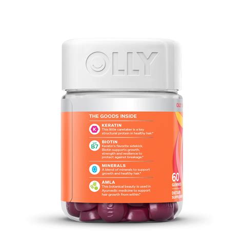 OLLY Heavenly Hair Gummies– OLLY PBC