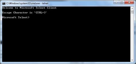 Image result for Using Microsoft Telnet Tutorial