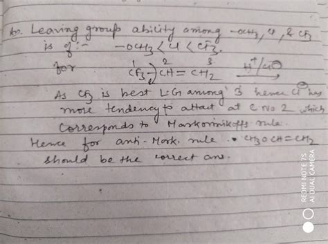 In which reaction the product following antimarkovnikoff rule is ...