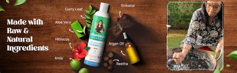 Buy NIDHI’S GRANDMAA SECRET Herbal Shampoo for Hair Fall | Natural ...