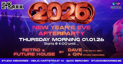 New Years Eve Afterparty @ Studio Memories, Studio Memories, Antwerp, 1 ...