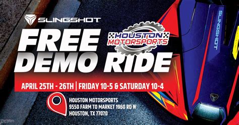 Polaris Slingshot Demo Rides, 9550 Cypress Creek Pkwy , Houston, TX ...