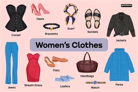 Types of Clothes for Women: Women's Clothing Names and Styles | Promova ...