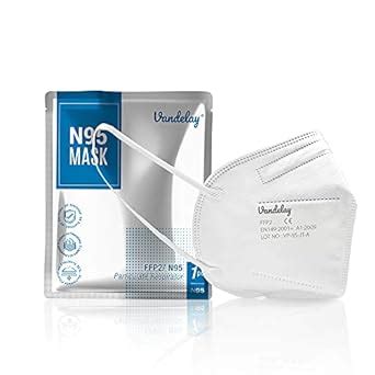 Vandelay UV Sterilized 5 Layer Non-Woven Fabric Disposable N95 Face ...