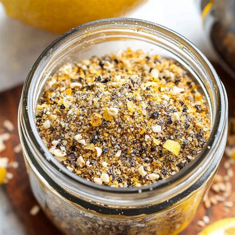 Homemade Lemon Pepper Seasoning - Zesty, Bold & Easy! - mytastycookbook.com