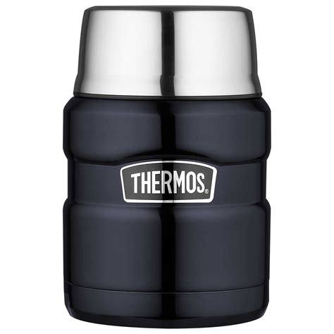 THERMOS® Stainless King Insulated Food Jar 0.47L - midnight blue polished