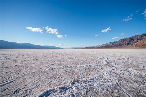 Hiking the Badwater Basin Salt Flats Trail in Death Valley National ...