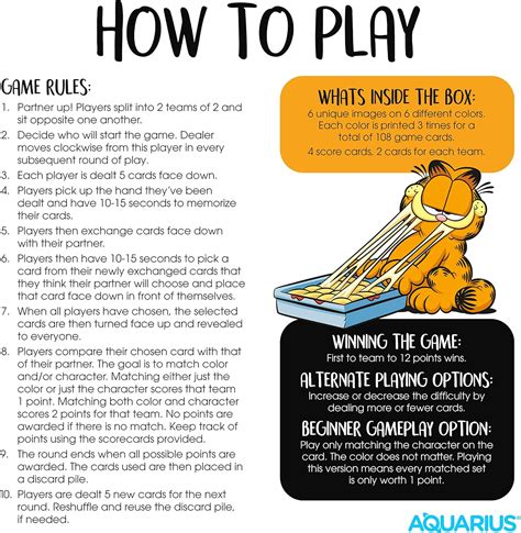 AQUARIUS Garfield Memory Master Card Game - Fun India | Ubuy