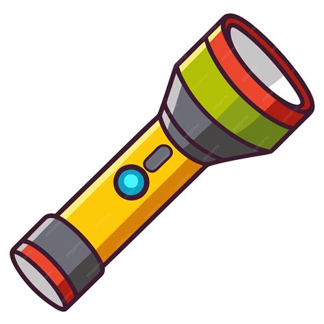 Flashlight clipart vector art and illustration | Premium AI-generated ...
