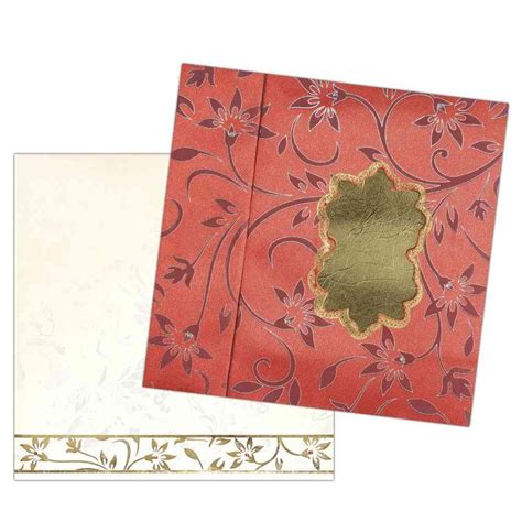 Book Style Interfaith Wedding Invitation Card – King of Cards
