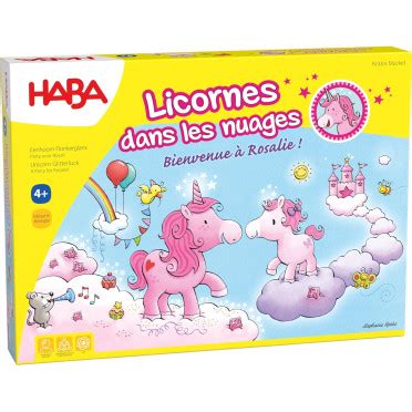 Acheter Licornes dans les Nuages - Bienvenue à Rosalie - Haba - Jeux de ...