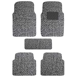 AUTOXYGEN Anti-Skid Curl Car Foot Mats Noodles Grass Car Floor For ...