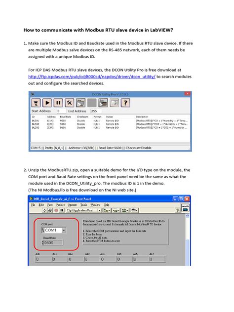 Image result for LabVIEW Modbus
