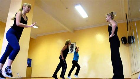 aerobics instructor tanya - YouTube
