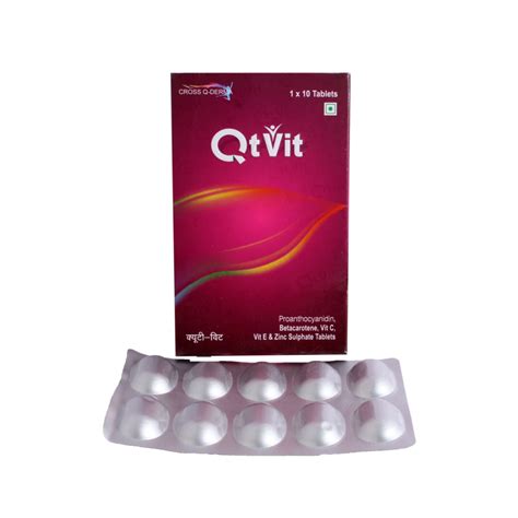 Qtvit Tablet 10's Price, Uses, Side Effects, Composition - Apollo Pharmacy
