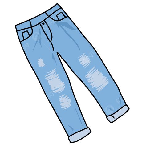 รูปกางเกงยีนส์ลายการ์ตูน PNG , กางเกงขายาว, ยีนส์, กางเกงภาพ PNG สำหรับ ...