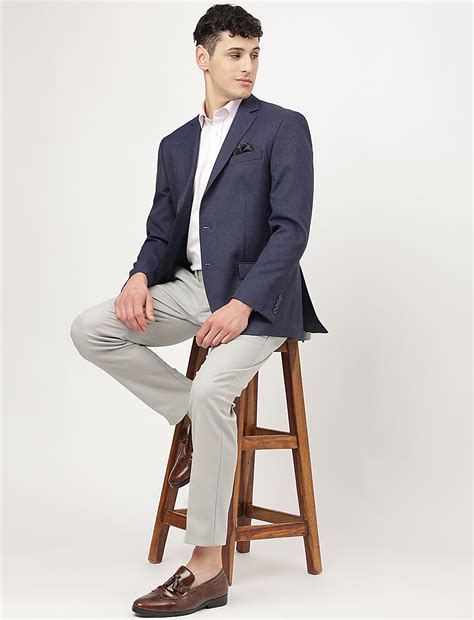 Buy Stripes Notched Lapel Blazer at Marks & Spencer