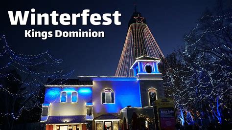 Walking Around Kings Dominion Winterfest 2021 - Doswell, Virginia, USA ...
