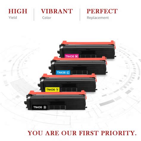 Buy 2Pc TN436 Toner compatible for Brother TN433 HL-L8360CDWT MFC ...