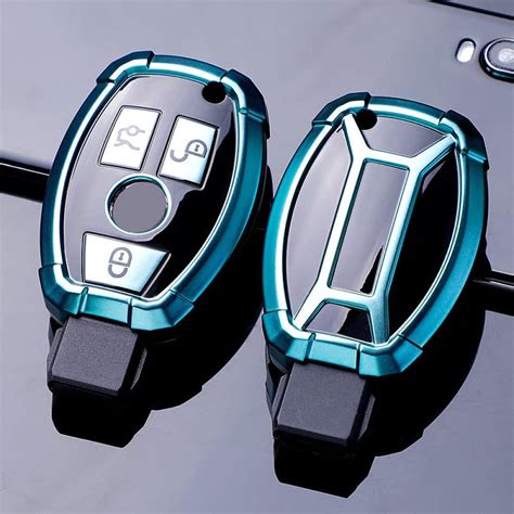 Buy ZYHYCH TPU Car Key Case Cover,Fit for Mercedes Benz W203 W210 W211 ...