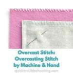 Overcast Stitch Tutorial 的图像结果