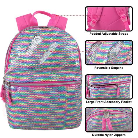 Bulk Mini Backpack With Rainbow Sequin For Girls – CUBOT LIFESTYLE