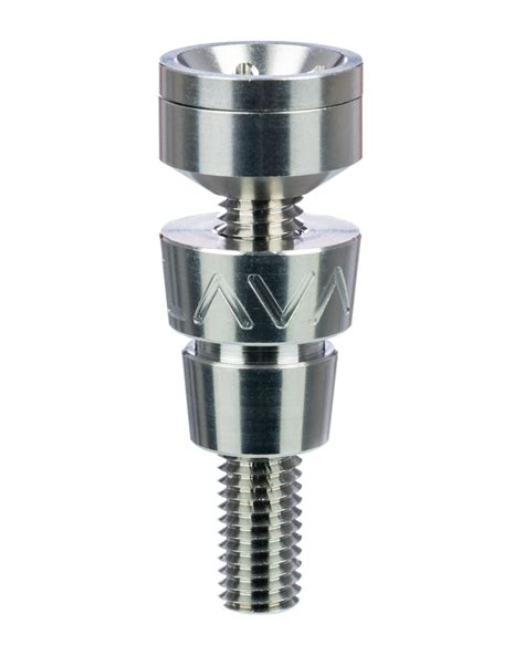 LavaTech - Adjustable Titanium Nail w/ Showerhead Dish 14mm/18mm Male ...