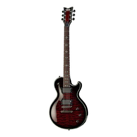 Schecter Hellraiser Solo II Electric Guitar - Black Cherry Burst ...