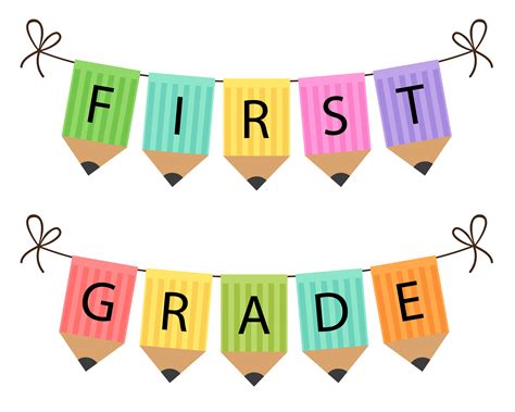 first grade #3748885 | Clipart Library