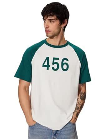 Buy The Souled Store Squid Game: 456 Men and Boys Short Sleeves Round ...