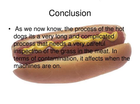 Image result for Hot Dog Process