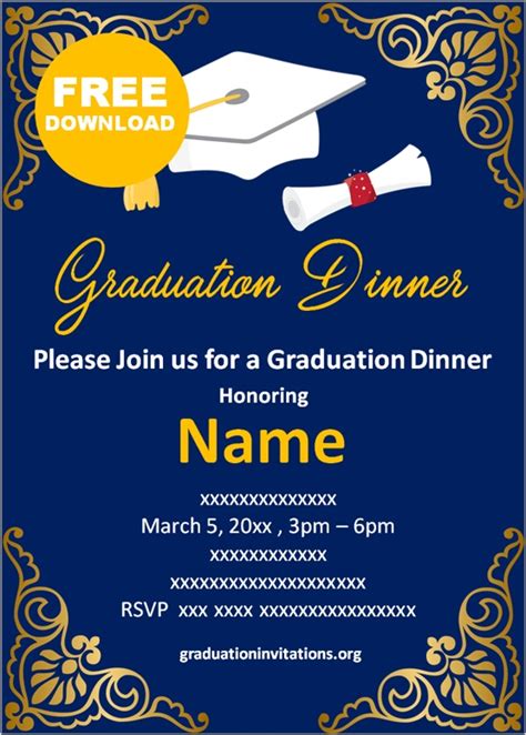 MBA Graduation Invitations 的图像结果